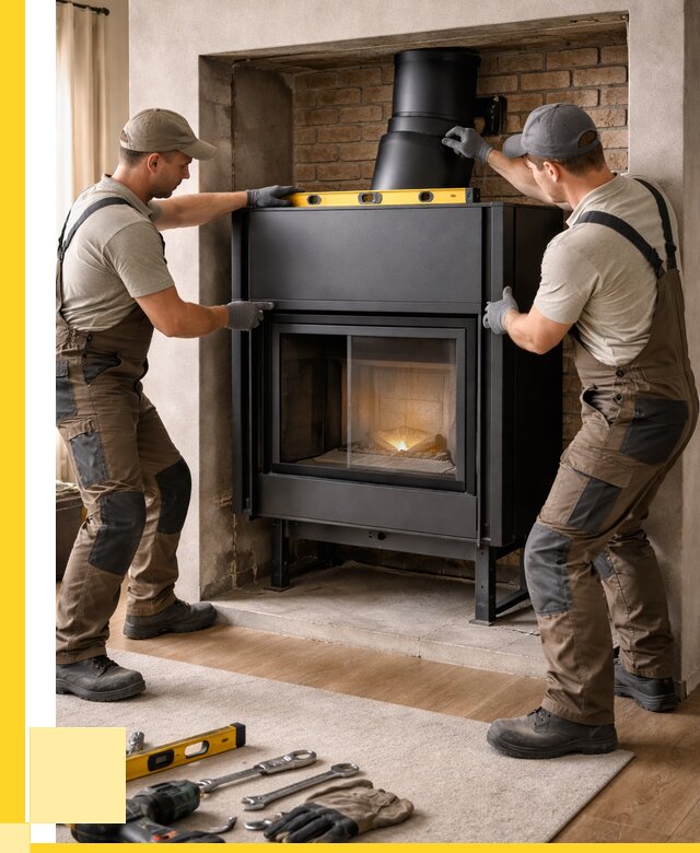 Установка каминных топок в Колпине под ключ от 18567 р. | ЭриданКлп