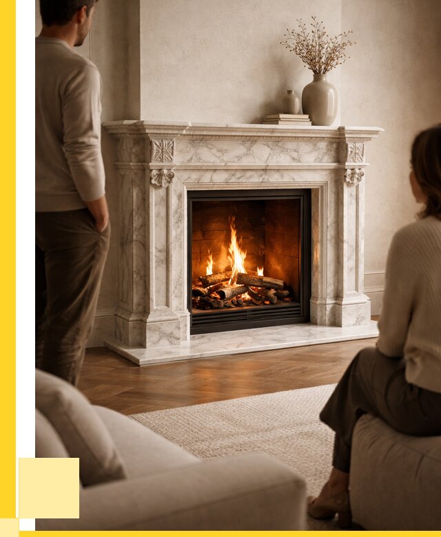 Мраморные камины под ключ в Колпине от 257875 р. | ЭриданКлп