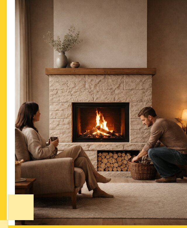 Камины для дома в Колпине под ключ от 154725 р. | ЭриданКлп