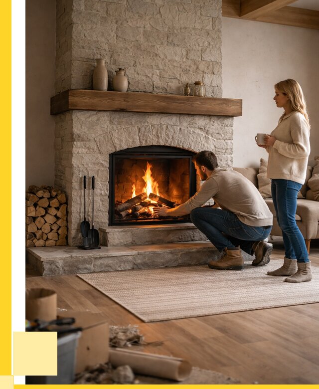 Камины для загородного дома в Колпине от 361025 р., ЭриданКлп