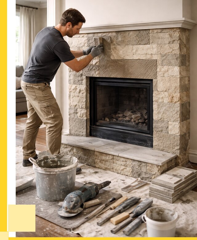 Ремонт каминов и печей в Колпине от 15473 р. | ЭриданКлп