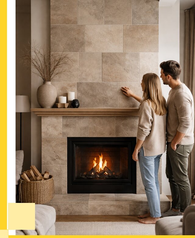 Облицовка каминов керамогранитом в Колпине от 4642 р. | ЭриданКлп