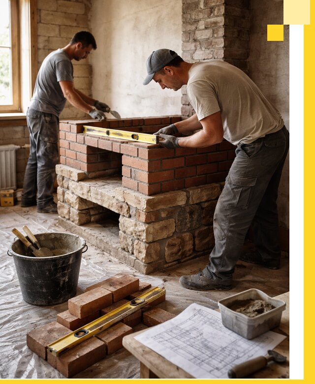 Изготовление и установка печей под ключ в Колпине с гарантией