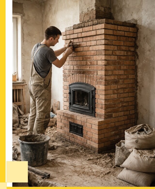 Строительство печей в Колпине от 67048 р. под ключ, ЭриданКлп