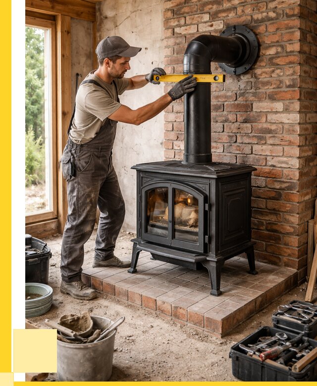 Монтаж печей установка банной печи в Колпине от 15473 р. | ЭриданКлп