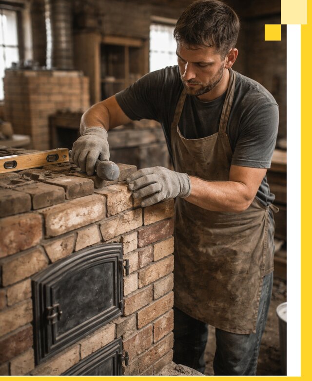 Изготовление печей на заказ в Колпине с проектом и монтажом