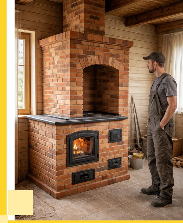 Кирпичные печи в Колпине: купить от 154725 р. | ЭриданКлп