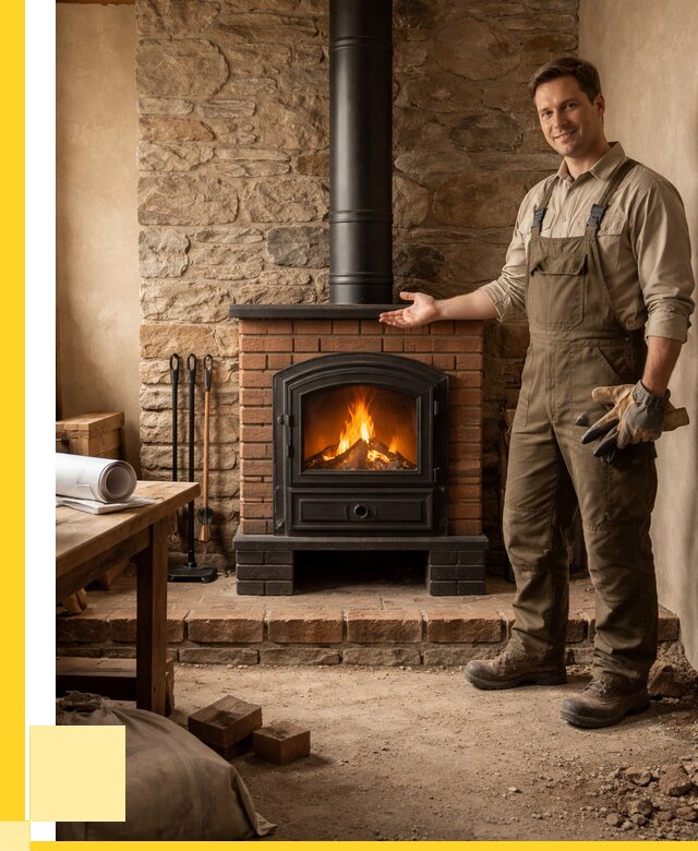 Печи отопительные из кирпича в Колпине от 82520 р., ЭриданКлп