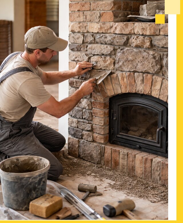 Печи для дома под ключ в Колпине, установка и доставка