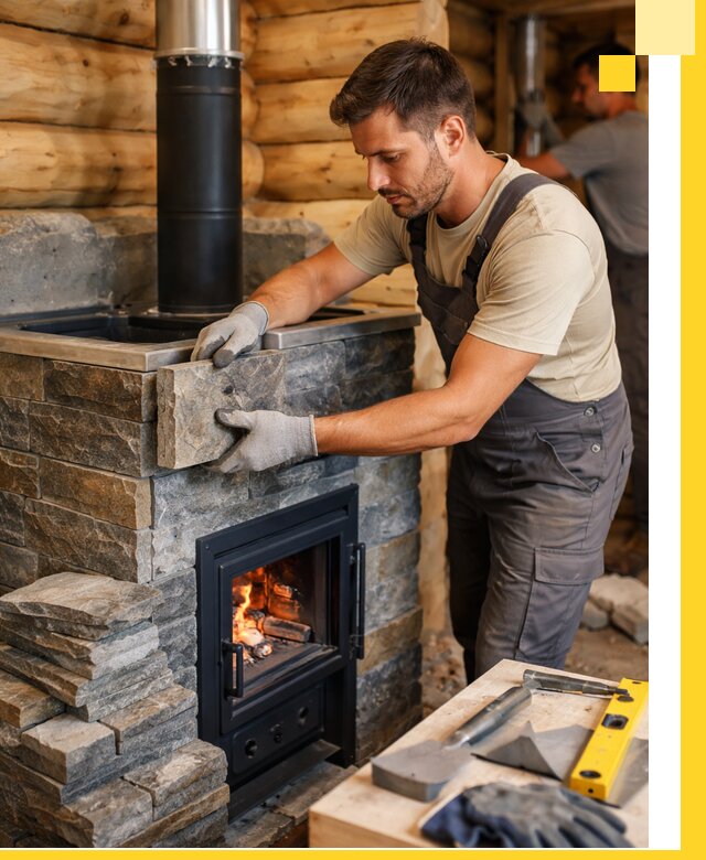 Печи для бани под ключ в Колпине: изготовление и монтаж