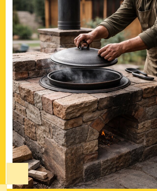 Печи для казана в Колпине по цене от 18567 р. | ЭриданКлп