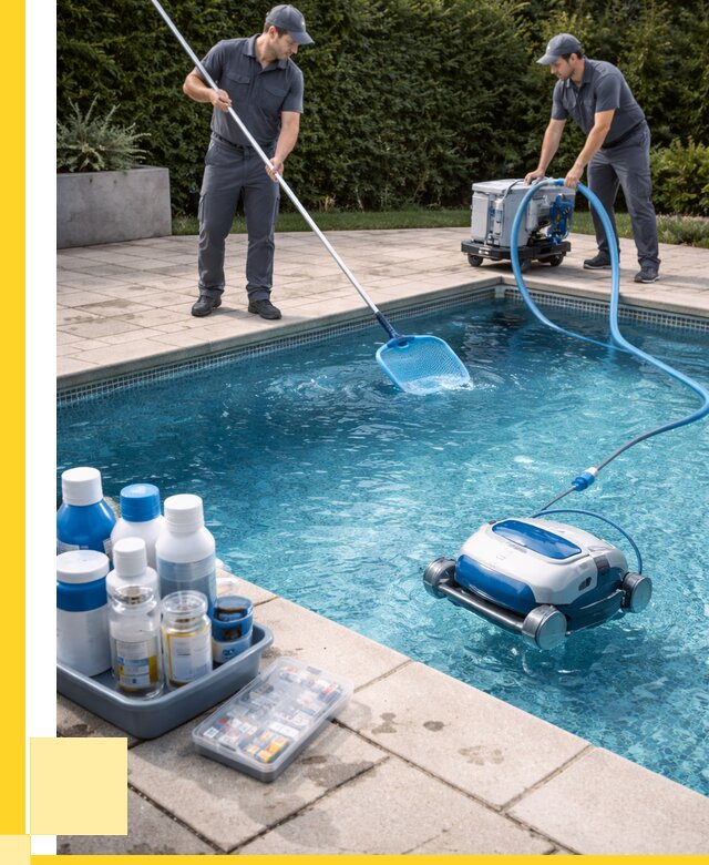 Чистка бассейнов в Колпине роботами, от 4642 р. | ЭриданКлп