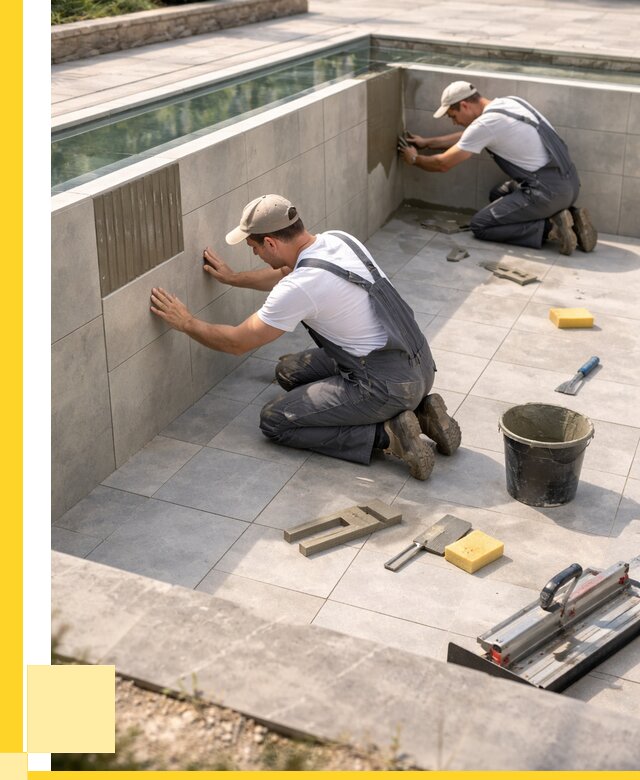 Облицовка бассейнов в Колпине от 4642 р. под ключ | ЭриданКлп