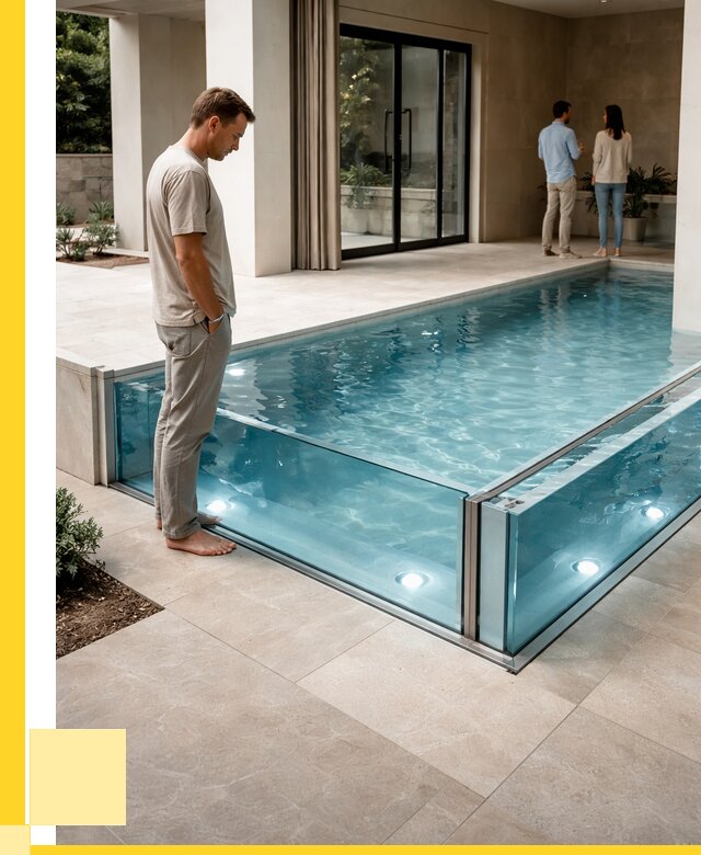 Стеклянные бассейны в Колпине от 1237800 р. | ЭриданКлп — мозаика