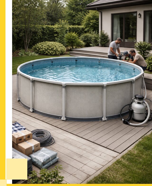 Купить каркасные бассейны в Колпине от 46418 р. | ЭриданКлп