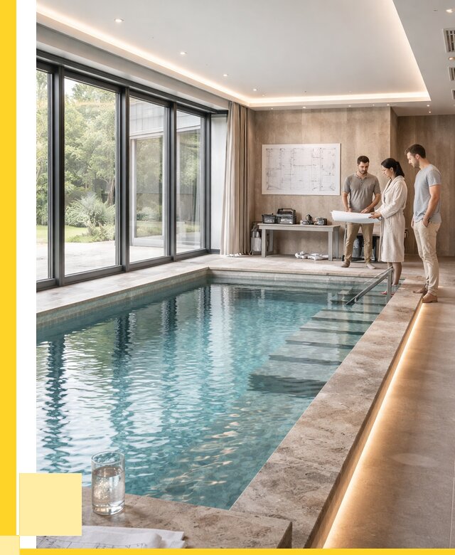 Закрытые бассейны под ключ в Колпине от 2578750 р. | ЭриданКлп