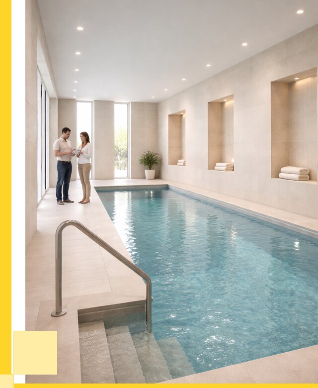 Бассейны в помещении под ключ в Колпине от 1547250 р. | ЭриданКлп