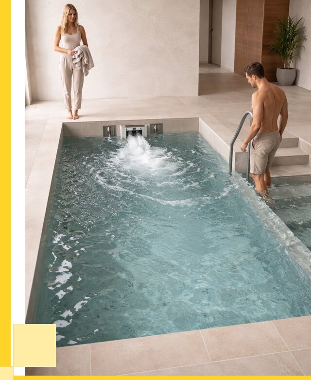 Бассейн с противотоком в Колпине от 257875 р. | ЭриданКлп