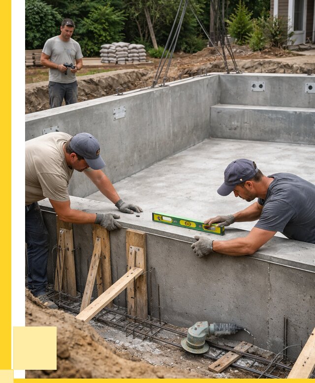 Монтаж чаши бассейна в Колпине под ключ от 257875 р., ЭриданКлп