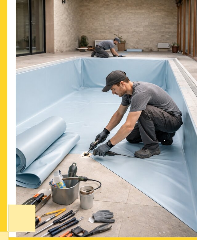 Пленка ПВХ для бассейнов в Колпине от 2579 р. | ЭриданКлп