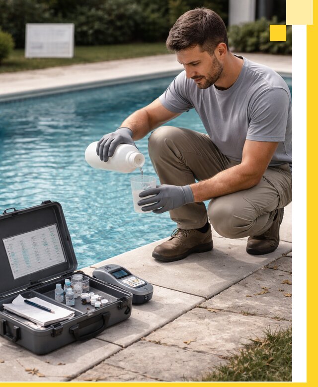 Профессиональная дезинфекция воды в бассейне в Колпине