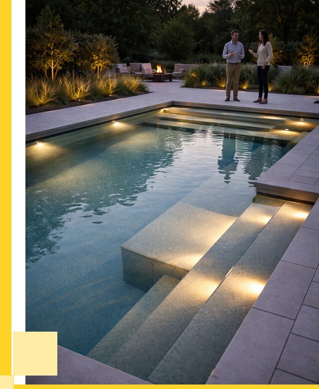 Освещение бассейнов в Колпине под ключ от 25788 р. | ЭриданКлп