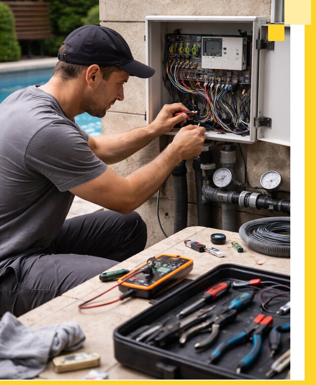 Комплексная автоматика для бассейнов в Колпине: управление и очистка