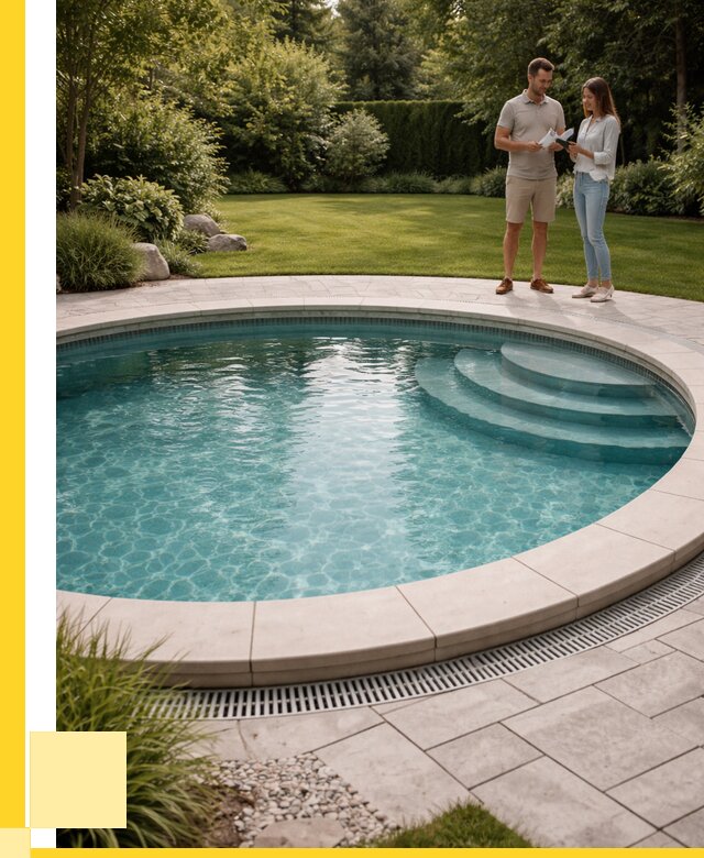 Круглые каркасные бассейны купить в Колпине от 257875 р. | ЭриданКлп