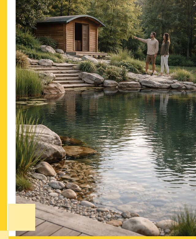 Природные бассейны под ключ в Колпине от 464175 р. | ЭриданКлп