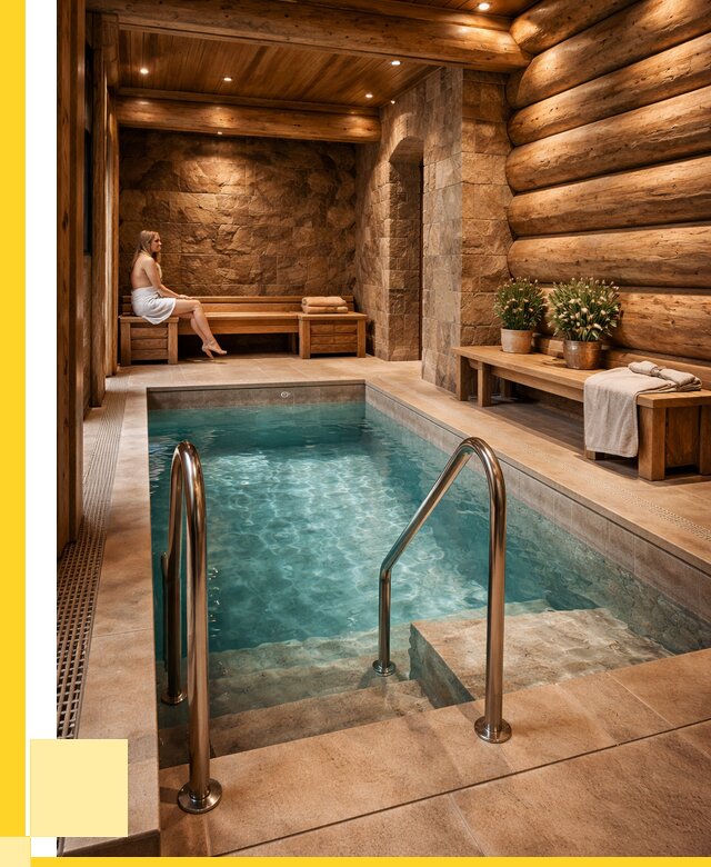 Аренда бани с бассейном в Колпине от 1547250 р. | ЭриданКлп