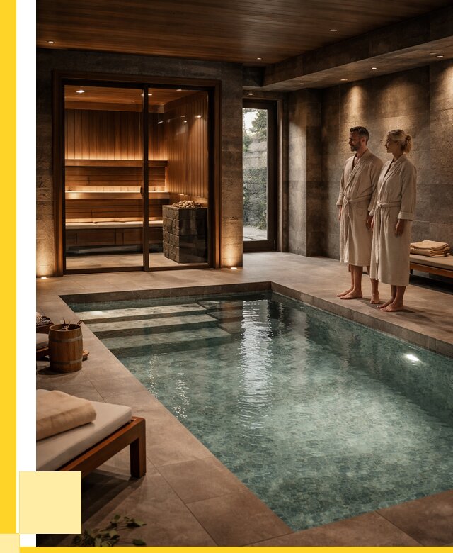 Сауна с большим бассейном в Колпине от 1237800 р. ЭриданКлп