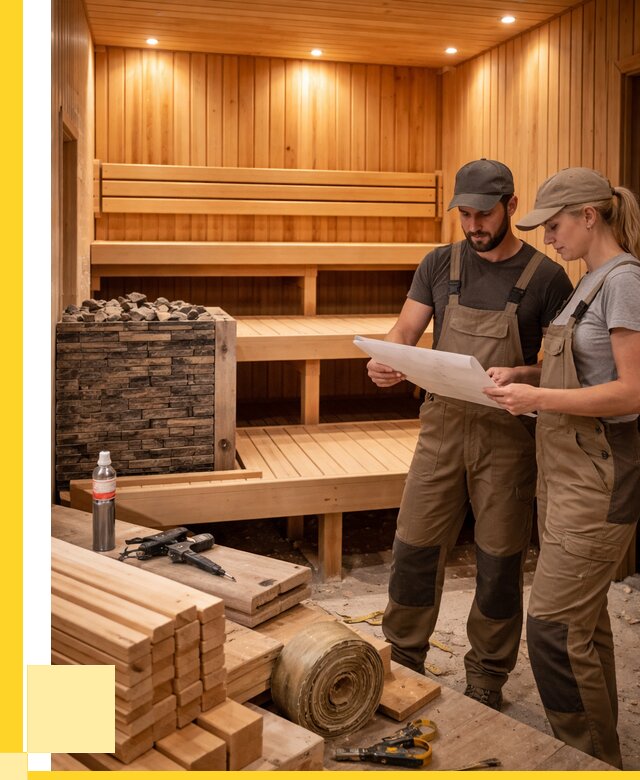 Строительство саун в Колпине под ключ от 257875 р., ЭриданКлп