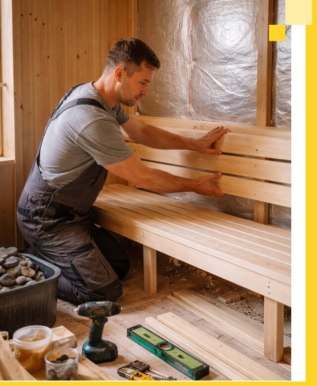 Проектирование, изготовление и монтаж финских саун в Колпине