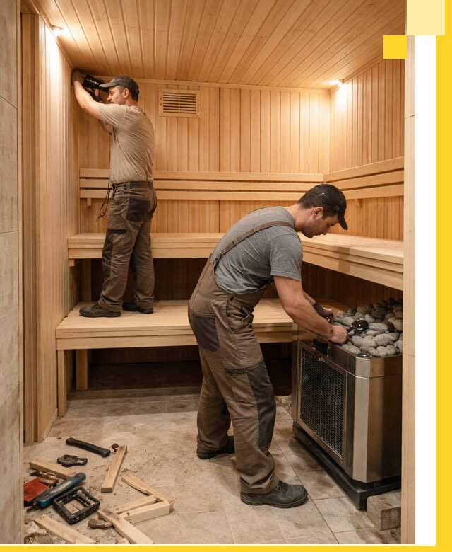 Купить сауну под ключ в Колпине с монтажом и гарантией