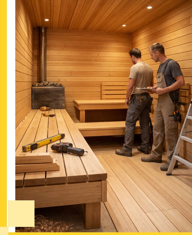 Отделка бань и саун в Колпине по цене от 4642 р. | ЭриданКлп