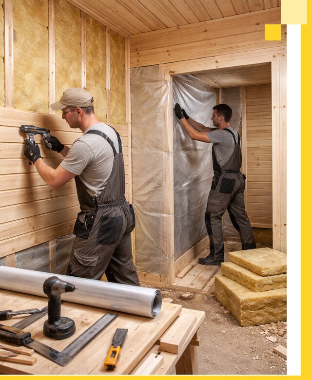 Бани под ключ в Колпине с проектом и полным монтажом