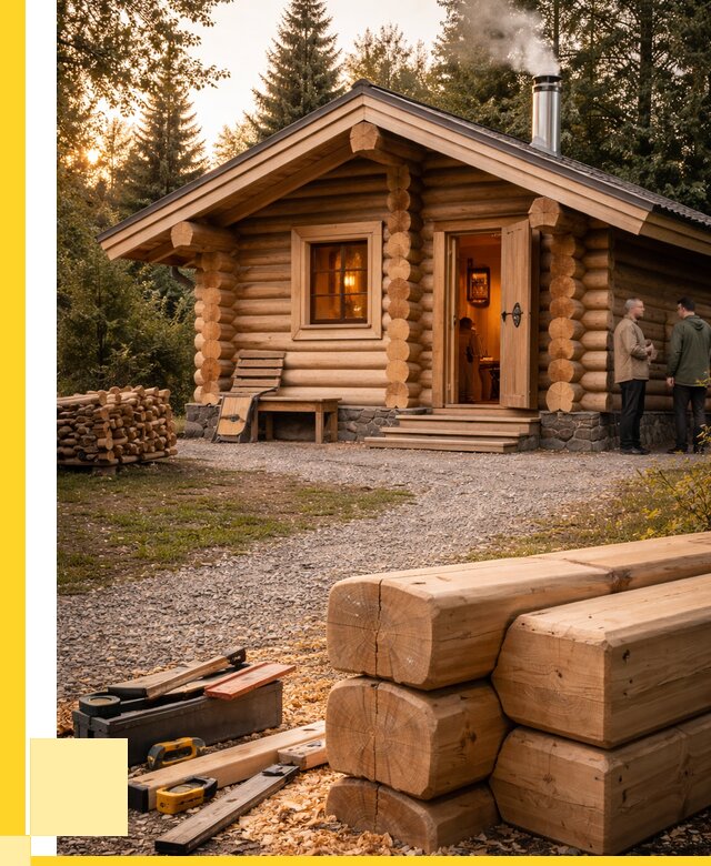 Строительство бань и комплексов в Колпине от 464175 р.| ЭриданКлп