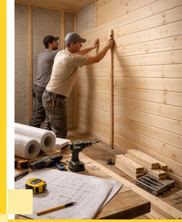 Обшивка бани вагонкой в Колпине от 1238 р., ЭриданКлп