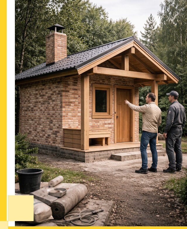 Кирпичные бани и печи в Колпине от 361025 р. | ЭриданКлп