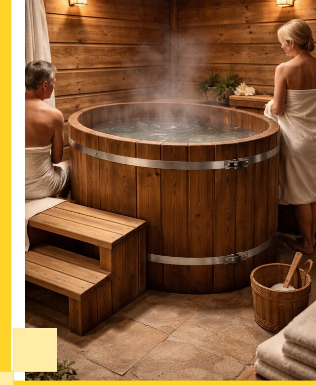 Бани с купелью под ключ в Колпине от 464175 р. | ЭриданКлп