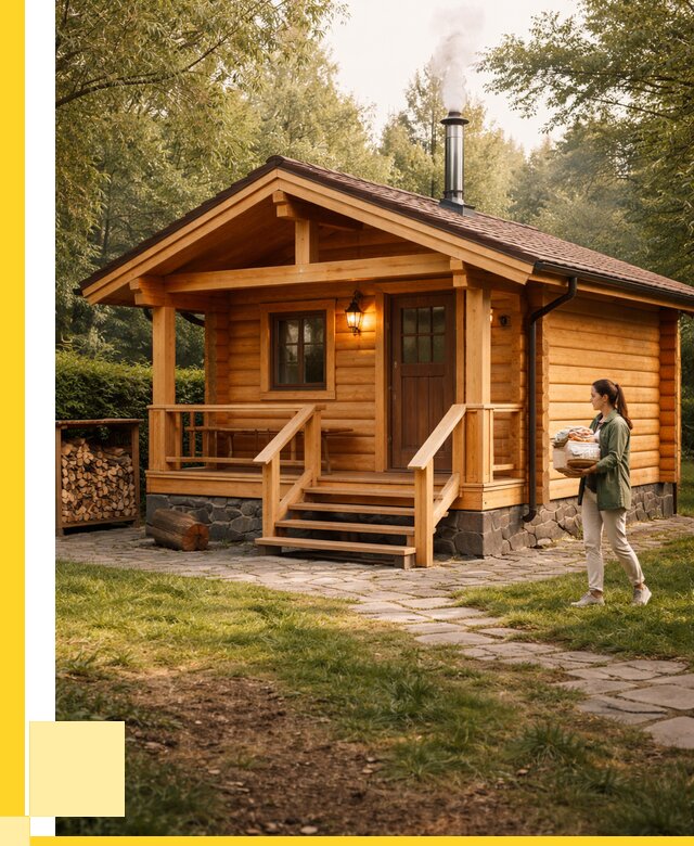 Купить баню под ключ в Колпине от 670475 р. | ЭриданКлп