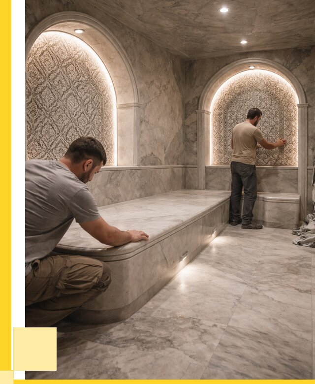 Турецкие бани под ключ в Колпине от 257875 р. | ЭриданКлп