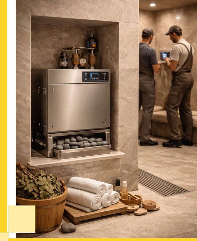 Парогенераторы для хамама в Колпине от 77363 р. | ЭриданКлп