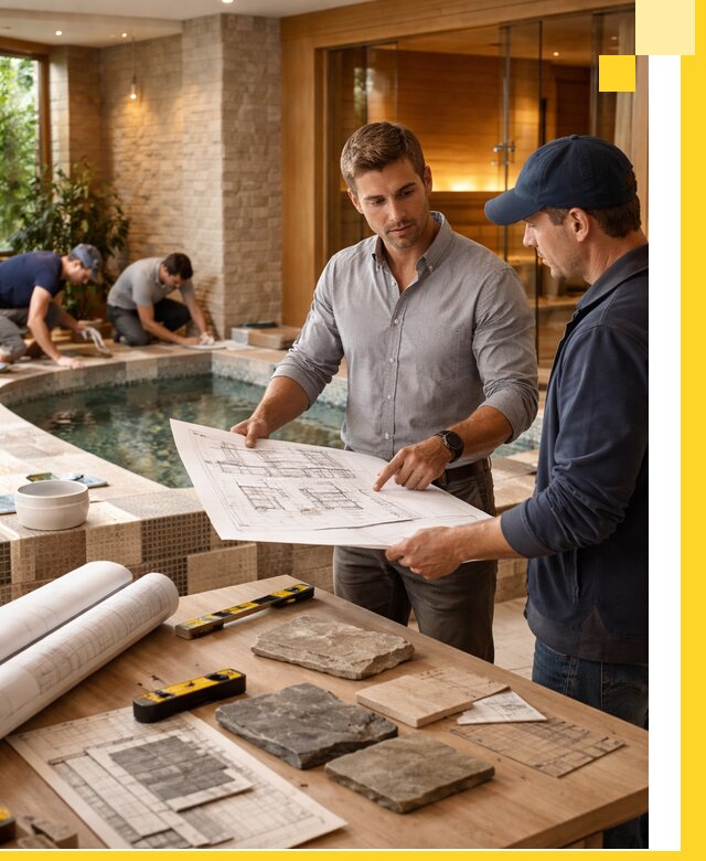 Проектирование SPA зон под ключ в Колпине с инженерией